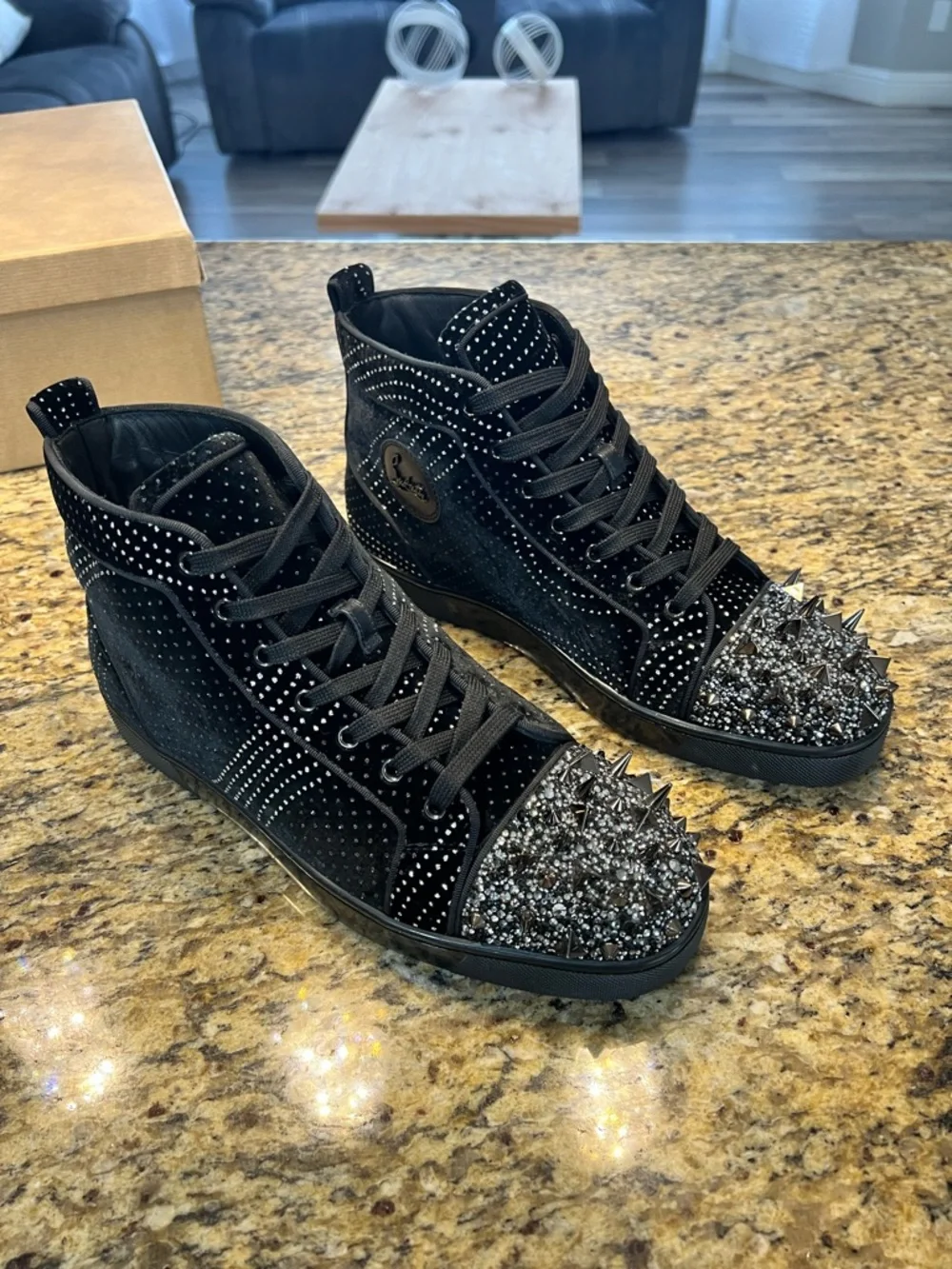 Christian Louboutin Pik Pik Strass Orlato